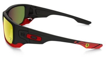 Image of Oakley Style Switch Sunglasses Matte Black Frame, Ruby Iridium Lens-OO9194-24