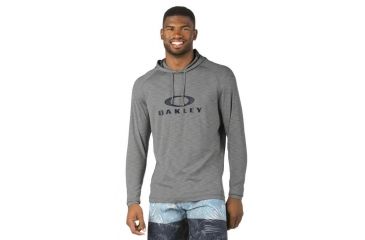 Image of Oakley Sun Hoodie, Light Grey, Medium 482153-202-MD