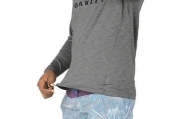 Image of Oakley Sun Hoodie, Light Grey, Medium 482153-202-MD