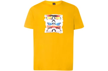 Image of Oakley SunglaShort Sleeve Print Tee - Mens, Autumn Glory, 2XL, 457871-71T-XXL