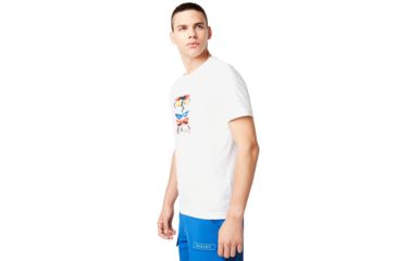 Image of Oakley Sunglass Print Tee - Mens, White, 2XL, 457871-100-XXL