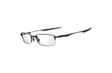 Image of Oakley Halfshock Progressive Rx Eyeglasses, Size 55 - Polished Brown Frame OX3119-0255