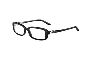 Image of Oakley Premonition Single Vision Rx Eyeglasses, Size 50 - Black Frame OX1061-0150