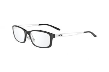 Image of Oakley Speculate Eyeglasses Frame, Size 52 - Brushed Black/Polished White OX3108-0452