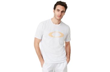 Image of Oakley Sunset Line Tee - Mens, White, Extra Small, 457697-100-XS