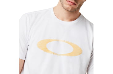 Image of Oakley Sunset Line Tee - Mens, White, Extra Large, 457697-100-XL
