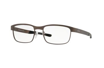 Image of Oakley SURFACE PLATE OX5132 Single Vision Prescription Eyeglasses, 56mm, Clear Lenses, OX5132-513202-56-SV