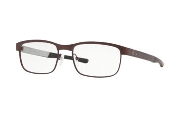 Image of Oakley SURFACE PLATE OX5132 Single Vision Prescription Eyeglasses, 54mm, Clear Lenses, OX5132-513205-54-SV