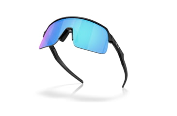 Image of Oakley Sutro Lite S Sunglasses, Matte Black, PRIZM Sapphire, PRIZM Sapphire, OO9496-0534