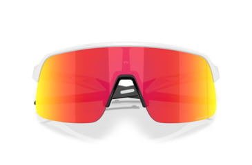 Image of Oakley Sutro Lite S Sunglasses, Matte White, PRIZM Ruby, PRIZM Ruby, OO9496-0234