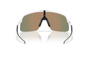 Image of Oakley Sutro Lite S Sunglasses, Matte White, PRIZM Ruby, PRIZM Ruby, OO9496-0234