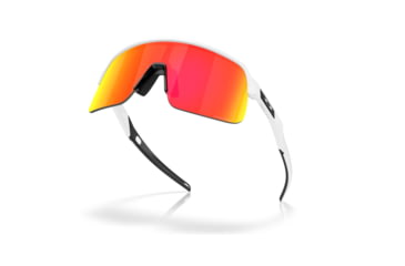 Image of Oakley Sutro Lite S Sunglasses, Matte White, PRIZM Ruby, PRIZM Ruby, OO9496-0234
