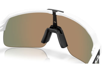 Image of Oakley Sutro Lite S Sunglasses, Matte White, PRIZM Ruby, PRIZM Ruby, OO9496-0234