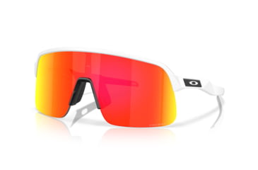 Image of Oakley Sutro Lite S Sunglasses, Matte White, PRIZM Ruby, PRIZM Ruby, OO9496-0234