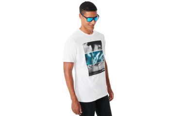 Image of Oakley SWC-In The Clouds Tee - Men's, White, 2XL, 456858A-100-XXL