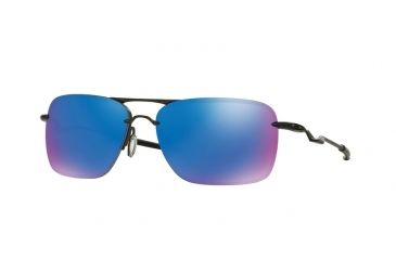 Image of Oakley TAILBACK OO4109 Sunglasses 410902-60 - Carbon Frame, Sapphire Iridium Polairzed Lenses