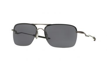 Image of Oakley TAILBACK OO4109 Sunglasses 410906-60 - Lead Frame, Grey Lenses