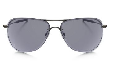 Image of Oakley Tailpin Sunglasses Carbon Frame, Grey Polarized Lens-OO4086-05