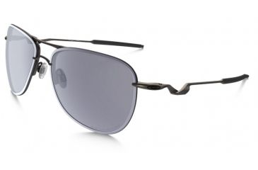 Image of Oakley Tailpin Sunglasses Carbon Frame, Grey Polarized Lens-OO4086-05