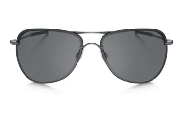 Image of Oakley Tailpin Sunglasses Lead Frame, Black Iridium Lens-OO4086-01