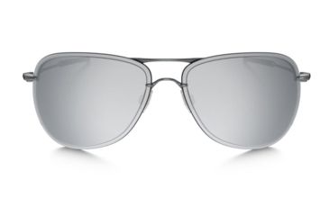 Image of Oakley Tailpin Sunglasses Lead Frame, Chrome Iridium Lens-OO4086-07