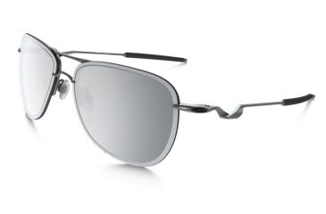 Image of Oakley Tailpin Sunglasses Lead Frame, Chrome Iridium Lens-OO4086-07
