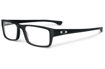 Image of Oakley Tailspin Eyeglasses, Satin Black, 56.2 mm OX1099-0153
