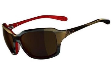 Image of Oakley Taken Pin up Tortoise Frame w/ Dark Bronze Lenses Sunglasses OO2013-05