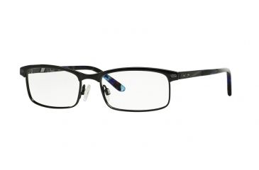 Image of Oakley Taxed Bifocal Prescription Eyeglasses 318202-49 - Brushed Midnight Frame
