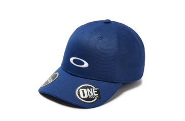Image of Oakley Tech Cap - Mens, Dark Blue, Small/Medium, 912030-609-S/M