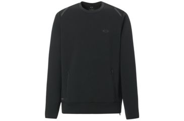 Image of Oakley Tech Knit Crew - Mens, Blackout, Large 472342-02E-L
