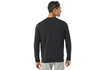 Image of Oakley Tech Knit Crew - Mens, Blackout, Large 472342-02E-L