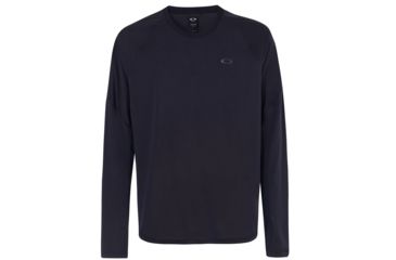 Image of Oakley Tech Knit Long Sleeve - Mens, Blackout, Extra Large, 434161-02E-XL