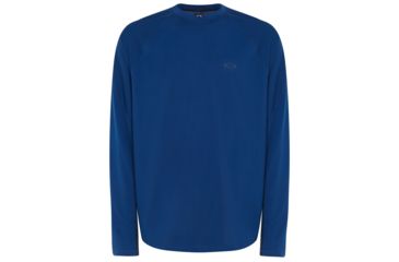 Image of Oakley Tech Knit Long Sleeve - Mens, Dark Blue, Large, 434161-609-L