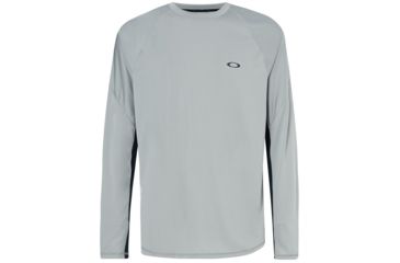 Image of Oakley Tech Knit Long Sleeve - Mens, Stone Gray, Medium, 434161-22Y-M