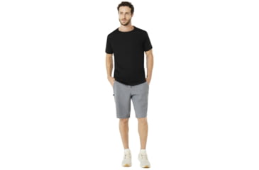 Image of Oakley Tech Knit Short - Mens, Athletic Heather Grey, XL, 442428-24G-XL