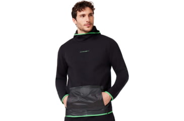 Image of Oakley Tech Oth Hoodie - Mens, Blackout, Medium, 461760-02E-M