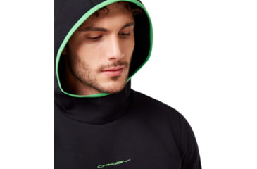 Image of Oakley Tech Oth Hoodie - Mens, Blackout, Medium, 461760-02E-M