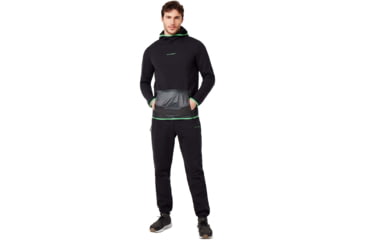Image of Oakley Tech Oth Hoodie - Mens, Blackout, Medium, 461760-02E-M