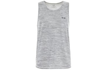 Image of Oakley Tech Tank - Mens, Htr Lt Gry W Forg, 2XL, 434029-24U-XXL