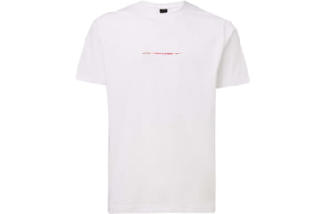 Image of Oakley Tee College - Mens, White, Small, 457969-100-S