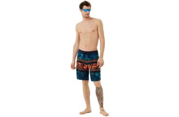Image of Oakley Temples 19 Boardshort - Mens, Fathom, 32, 482372-6AC-32
