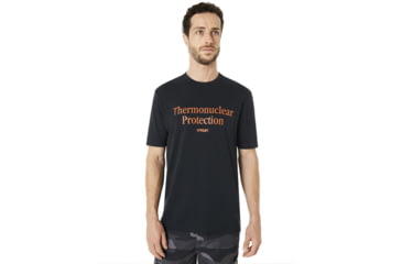 Image of Oakley Thermonuclear Protection Ss - Mens, Blackout, Extra Large, 457327-02E-XL