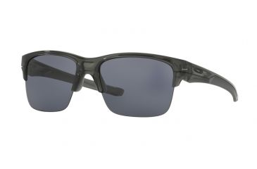 Image of Oakley THINLINK OO9316 Single Vision Prescription Sunglasses OO9316-931601-63 - Lens Diameter 63 mm, Frame Color Grey Smoke