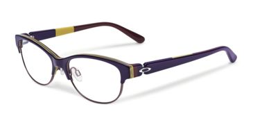 Image of Oakley Throwback Progressive Prescription Eyeglasses 110801-52 - Dark Purple