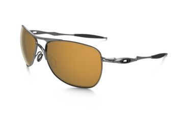 Image of Oakley Ti Crosshair 3.0 Titanium Frame w/ Tung Iridium Polarized Lenses Sunglasses OO6014-01