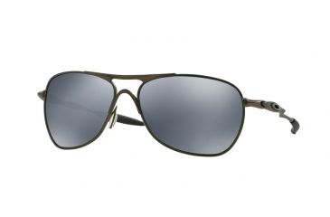 Image of Oakley CROSSHAIR TITANIUM OO6014 Single Vision Prescription Sunglasses OO6014-601402-61 - Lens Diameter 61 mm, Frame Color Pewter