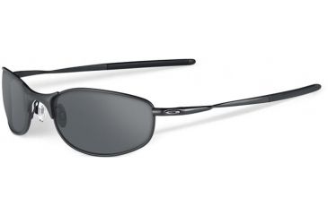 Image of Oakley SI Tightrope Sunglasses, Matte Black Frame, Grey Lens OO4040-09
