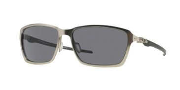 Image of Oakley TINCAN CARBON OO6017 Progressive Prescription Sunglasses OO6017-601701-58 - Lens Diameter 58 mm, Frame Color Satin Chrome