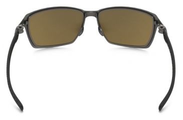 Image of Oakley Tincan Carbon Sunglasses Titanium Frame, Titanium Iridium Polarized Lens-OO6017-05